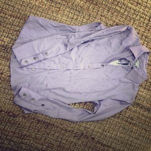 Calvin Klein Dress Shirt - Purple - s Small